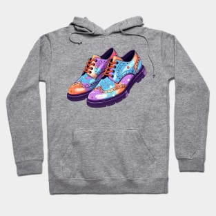 90s Retro Oxford Shoes Hoodie